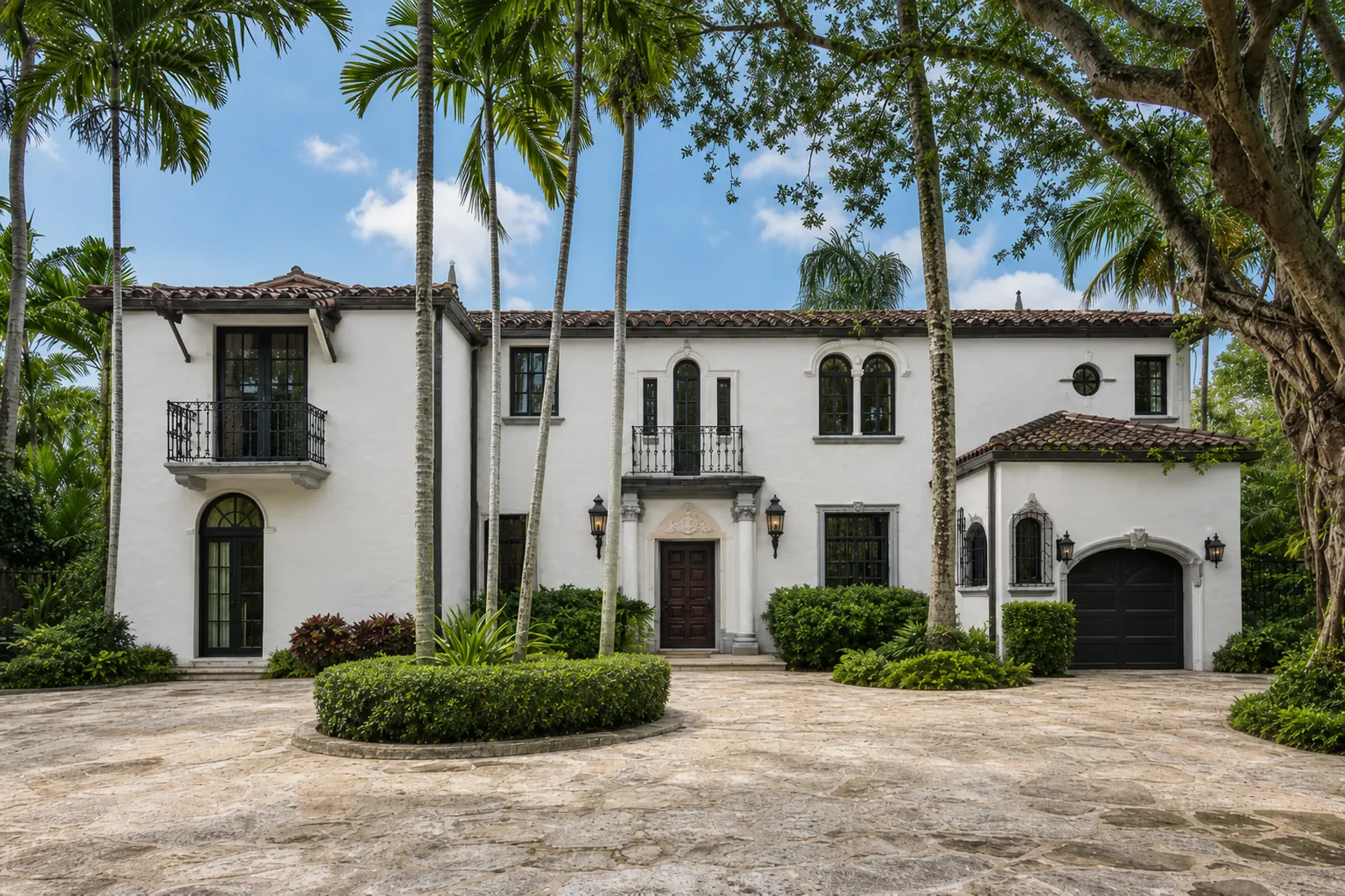 Coconut Grove residence after exterior repaint